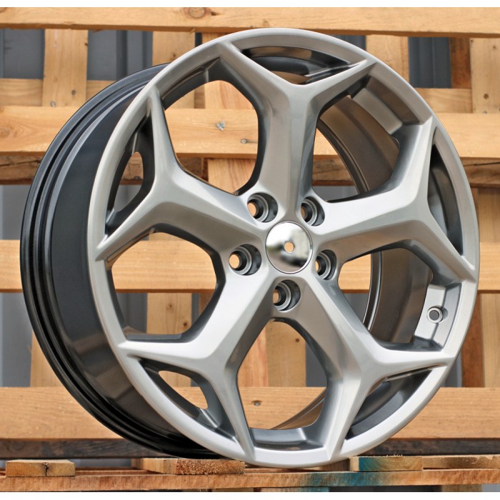 Джанта R18x8  5X108  ET  55  63.4  B0063  Hyper Black (HB)  Fits for FORD  (P)