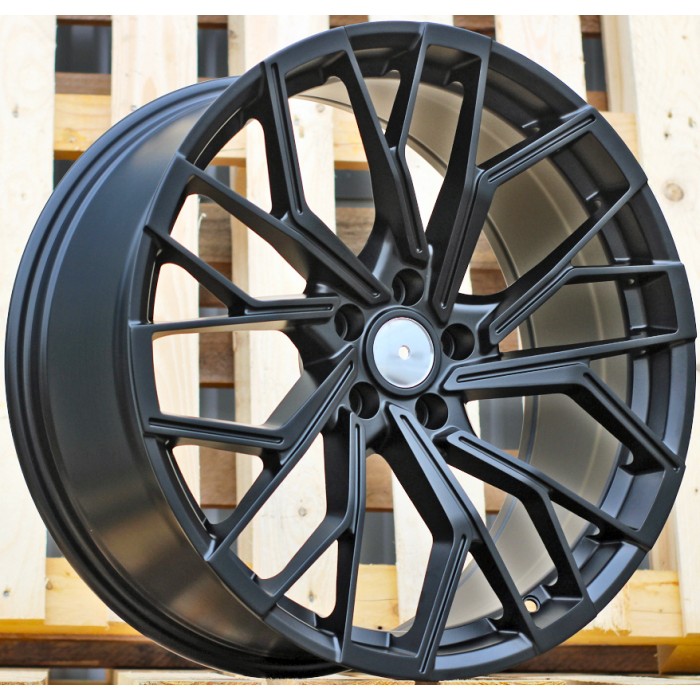 Джанта R18x8  5X112  ET  39  66.5  F760  Black Half Matt (BLHM)  For AUD  (M)  (HYBRID FORGED)
