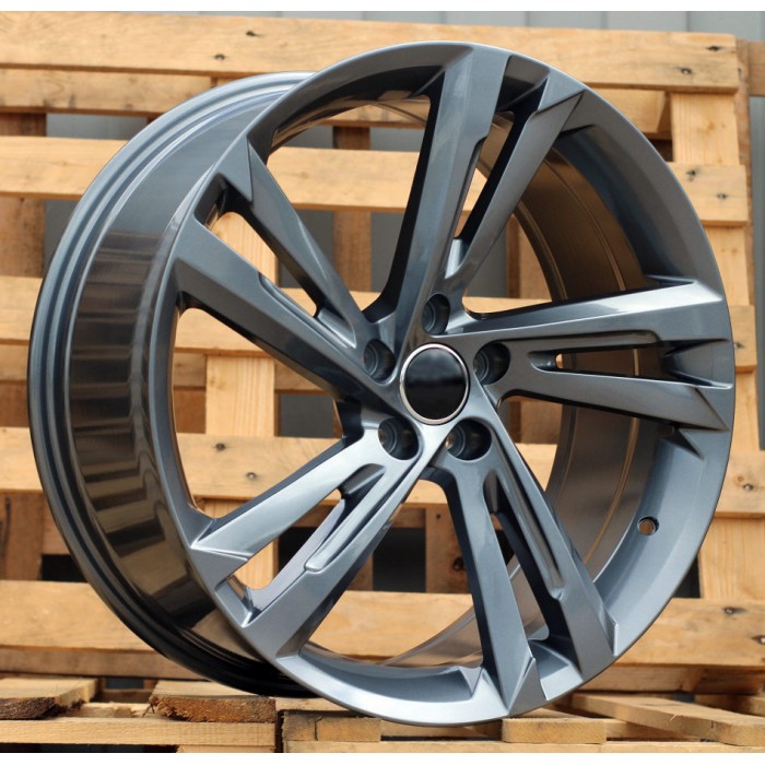 Джанта R18x8  5X112  ET  41  57.1  A5891  (YF5682)  Grey (GR)  Fits for VW  (P1)  (HYBRID FORGED)