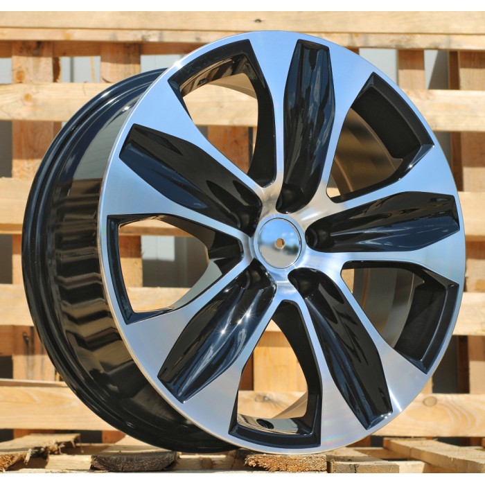 Джанта R18x8  5X114.3  ET  35  60.1  D2054  Black Polished (MB)  Fits for TOYOT  (Z1)  (HIGHLANDER)