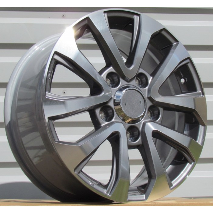 Джанта R18x8  5X150  ET  60  110.5  B1156  Grey Polished (MG)  Fits for TOYOT  (K3)