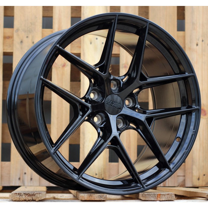 Джанта R18x9.5  5X120  ET  40  72.6  HX044  (IN6130)  Black (BL)  Fits for HAXER  (K7)  (Rear+Front)