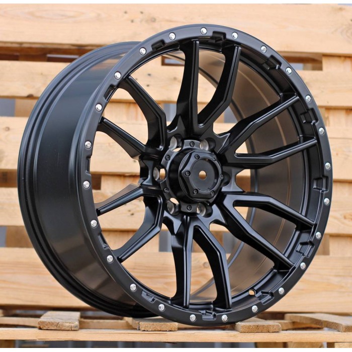 Джанта R18x9  6X139.7  ET  10  106.1  I6098  Black Half Matt (BLHM)  Fits for 4X4  (Z5)