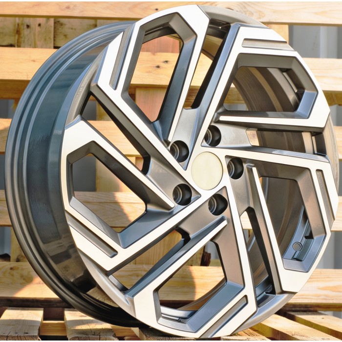 Джанта R19x7.5  5X114.3  ET  51  67.1  FBX345  Grey Polished (MG)  Fits for HYUND  (Z6)  (HYBRID FORGED)