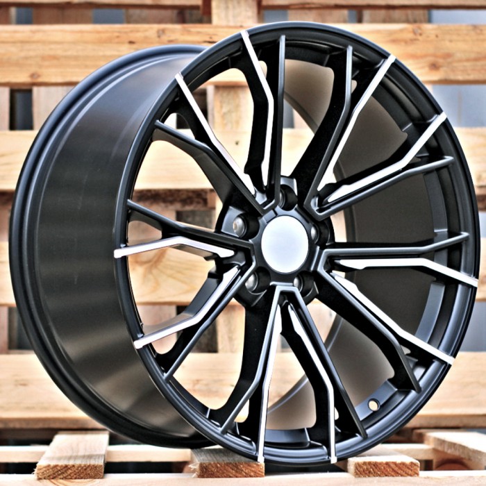 Джанта R19x8.5  5X112  ET  25  66.56  A5385  (XFE290)  Black Half Matt (BLHM)  Fits for BMW  (P2)  (Rear+Front)