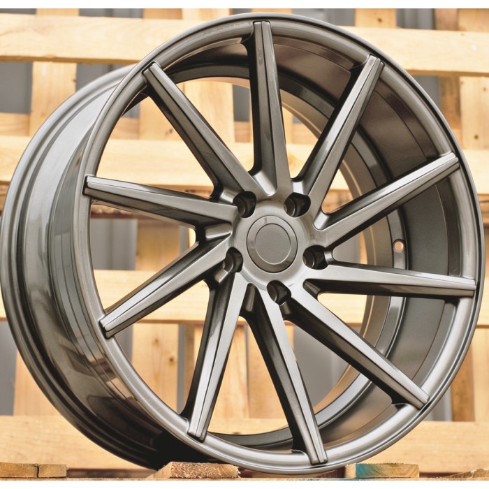 Джанта R19x8.5  5X112  ET  35  66.5  B1059  Grey (GR)  Fits for RACIN  (Z1+M)  (RIGHT SIDE (Style Vossen))