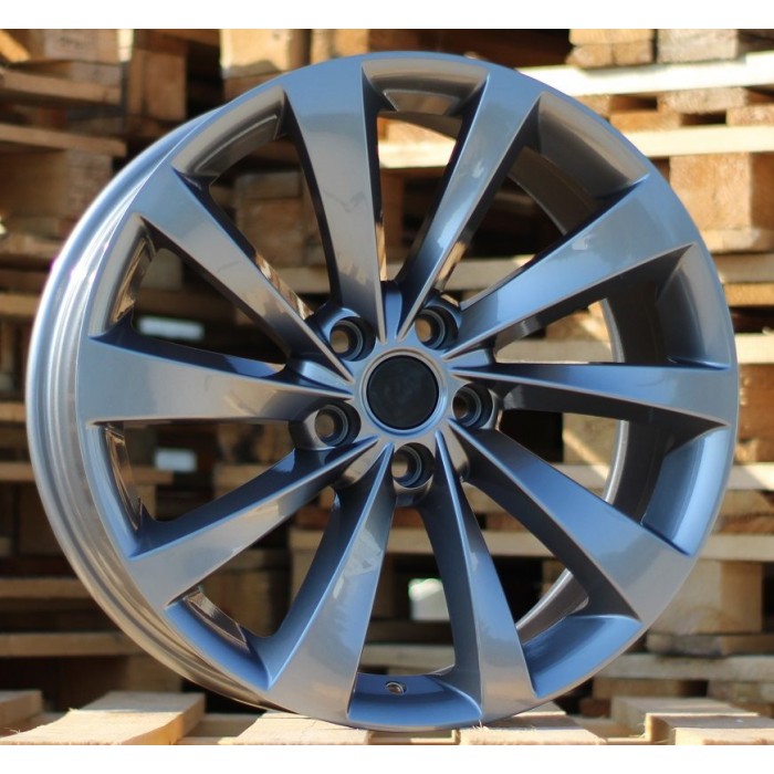 Джанта R19x8.5  5X114.3  ET  40  64.1  B1396  Gun Metal (GM)  Fits for TESLA  (P2+Z4)  (Model 3)
