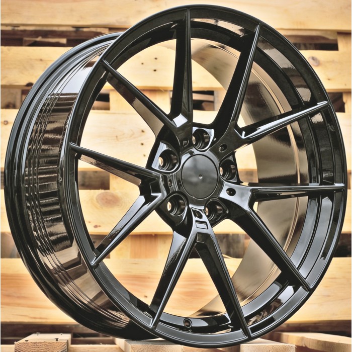 Джанта R19x8.5  5X120  ET  35  72.6  B1416  Black (BL)  For BMW  (Z4)  (Rear+Front)