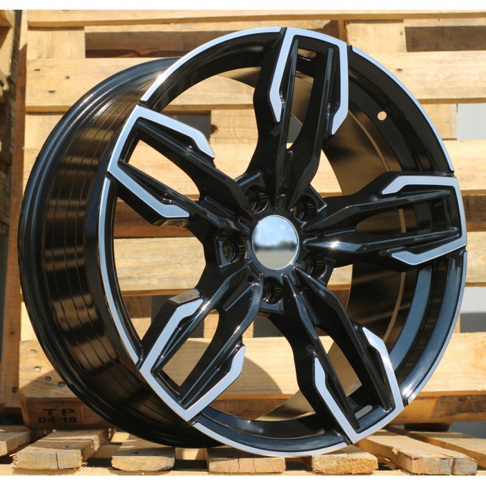 Джанта R19x8.5  5X120  ET  38  72.6  FE170  Black Polished (MB)  Fits for BMW  (Z5)  (Fit for X3 II (F25))