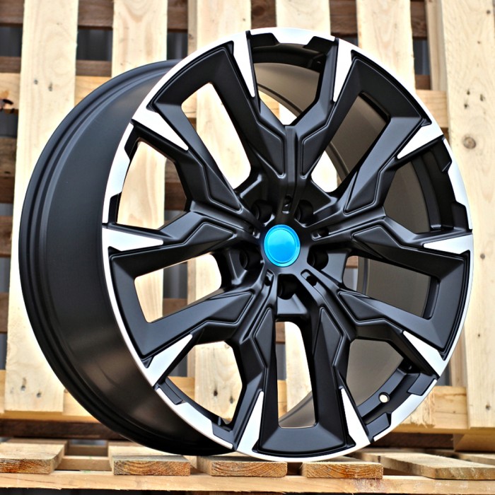 Джанта R19x8  5X112  ET  30  66.6  3S1349  Black Polished Half Matt (MBHM)  Fits for BMW  (P)  (HYBRID FORGED Rear+Front)