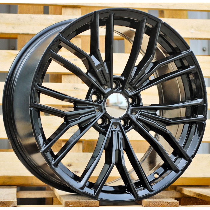 Джанта R19x8  5X112  ET  30  66.6  B5964  Black (BL)  Fits for BMW  (Z4)  (Fit for New Model BMW 5 (Rear+Front))