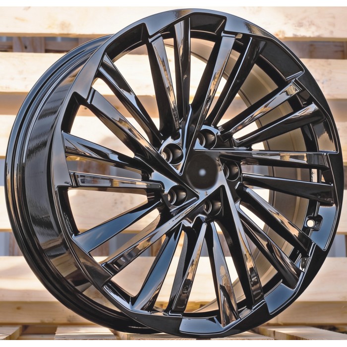 Джанта R19x8  5X112  ET  45  57.1  FBX261  Black (BL)  Fits for SKODA  (K3)  (HYBRID FORGED)