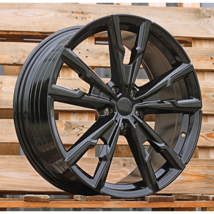 Джанта R19x8  5X112  ET  46  66.6  YF5710  Black (BL)  Fits for BMW  (M+K7)  (HYBRID FORGED (Fit for X1; iX1; X2; iX2; Series 1(F40) 2(F44))