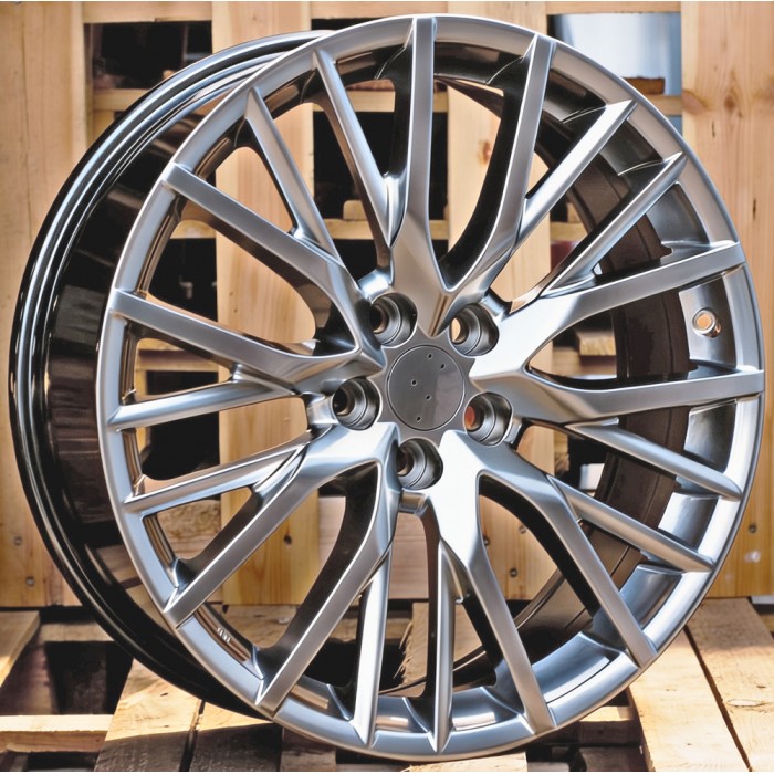 Джанта R19x8  5X114.3  ET  35  60.1  F0133  (IN0133)  Hyper Black (HB)  Fits for LEX  (P2)