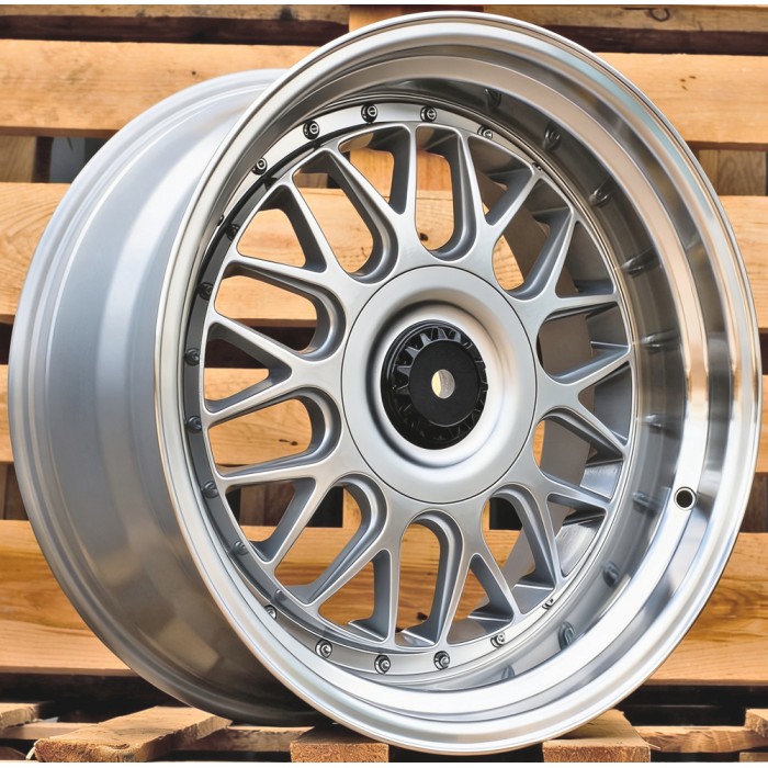 Джанта R19x9.5  5X120  ET  35  72.6  XE244  Silver+Polished Lip (SP)  Fits for BMW  (P1+P2)  (Racingline Rear+Front)