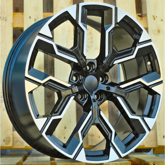 Джанта R20x10.5  5X112  ET  44  66.6  3S1318  Black Polished (MB)  Fits for BMW  (M)  (Fit for NEW X3 IV (G45/G48) HYBRID FORGED Rear+Front)