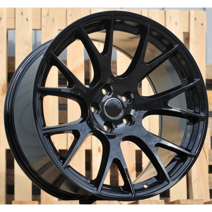 Джанта R20x10.5  5X115  ET  25  71.5  A8872  (BY1523)  Black (BL)  Fits for DODGE  (Z1+Z7)  (Rear+Front)