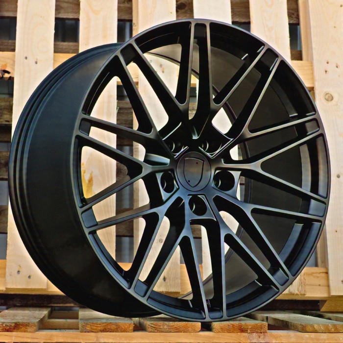 Джанта R20x10  5X130  ET  49  66.5  3S1324  Black Half Matt (BLHM)  Fits for PORCH  (M)  (Fit for NEW Macan II (XAB) HYBRID FORGED Rear+Front)