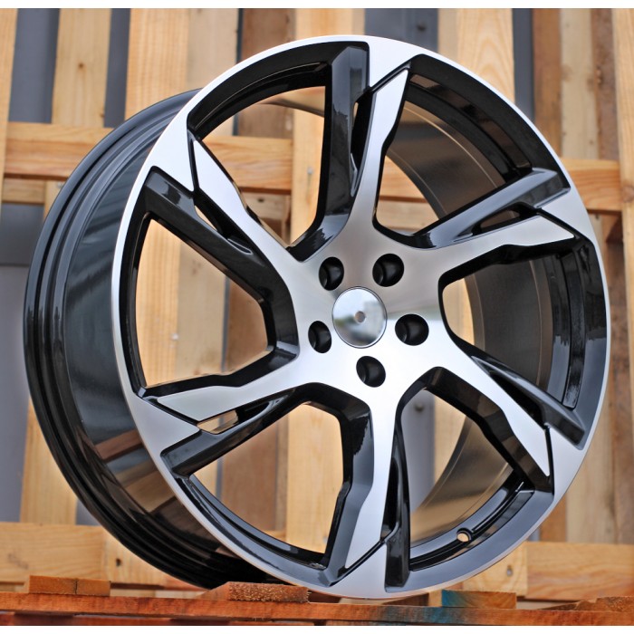Джанта R20x8.5  5X108  ET  42.5  63.4  B1175  Black Polished (MB)  Fits for VOLVO  (Z1)