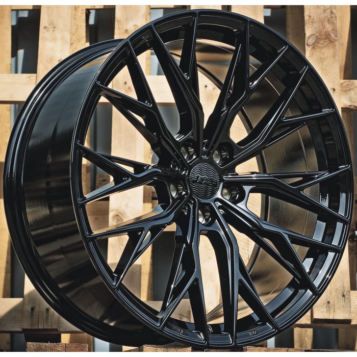 Джанта R20x8.5  5X112  ET  35  66.6  HX042  (IN0387)  Black (BL)  Fits for HAXER  (Z6+M)  (Rear+Front)