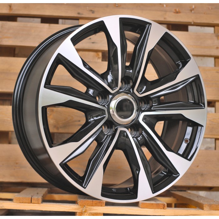 Джанта R20x8.5  5X150  ET  45  110.1  H869F  Black Polished (MB)  Fits for TOYOT  (K7)  (HYBRID FORGED)