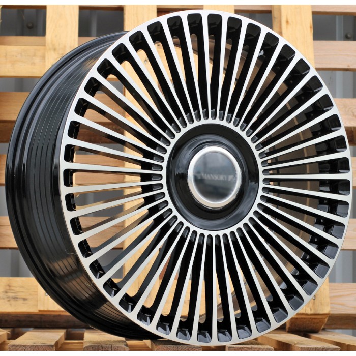 Джанта R20x8.5  6X139.7  ET  45  95.1  F3039  Black Polished (MB)  Fits for 4X4  (K3)  (HYBRID FORGED Fit for Style RacingLine)