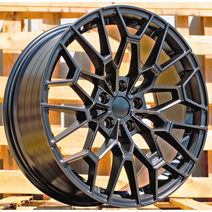 Джанта R20x9.5  5X112  ET  38  66.6  I0384  (BYD1883)  Black Half Matt (BLHM)  Fits for BMW  (Z1)  (Rear+Front)