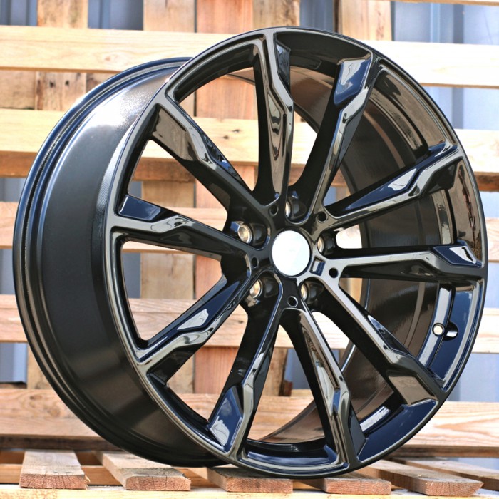 Джанта R20x9.5  5X112  ET  43  66.6  H3263F  Black (BL)  Fits for BMW  (Z6)  ((X3) HYBRID FORGED (Rear+Front))