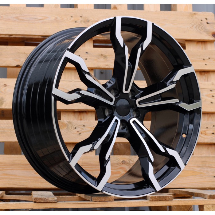 Джанта R20x9.5  5X112  ET  43  66.6  YF5596  Black Polished (MB)  Fits for BMW  (Z6)  ((X3) HYBRID FORGED Rear+Front)