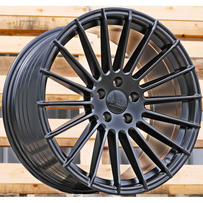 Джанта R20x9.5  5X120  ET  38  74.1  HX010F  (YF0124)  Black Half Matt (BLHM)  Fits for HAXER  (M)  (HYBRID FORGED Rear+Front)