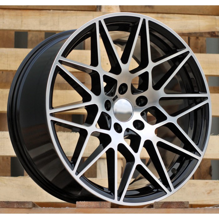 Джанта R20x9.5  5X120  ET  40  72.6  B5167  Black Polished (MB)  Fits for BMW  (P)  (Rear+Front)