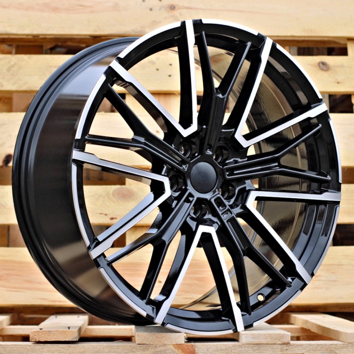 Джанта R20x9  5X112  ET  44  66.6  3S1284  Black Polished (MB)  Fits for BMW  (Z4+K4+K2)  (HYBRID FORGED Rear+Front)