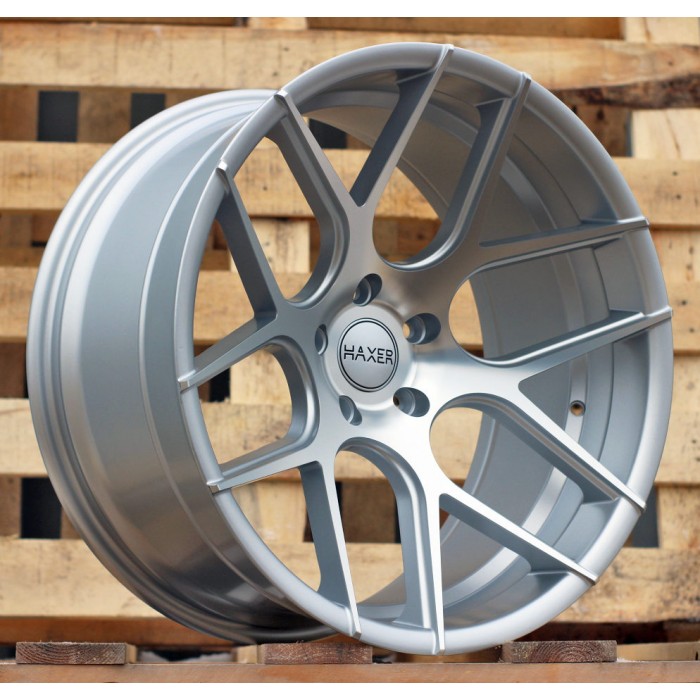 Джанта R20x9  5X120  ET  35  72.6  SSA03  (HX022)  Polished Silver Half Matt (MSHM)  Fits for HAXER  (Z1+Z2)  (Rear+Front)