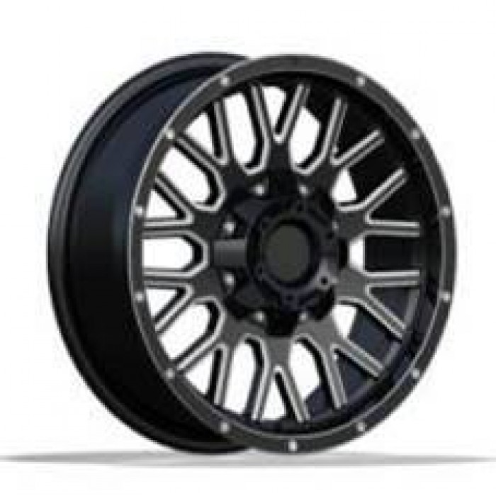 Джанта R20x9  6X135/139  ET  M12  106.1  L1588  Black Polished (MB)  Fits for 4X4  (K3)  (Milling)