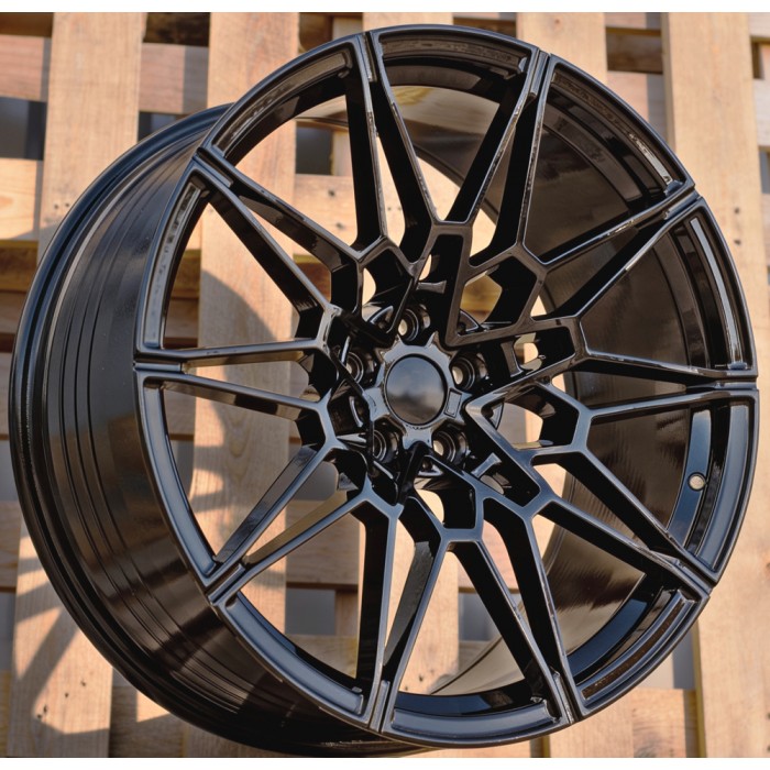 Джанта R21x10.5  5X112  ET  20  66.6  IN3650F  Black (BL)  Fits for BMW  (M)  (HYBRID FORGED Front R20+Rear R21 (Fit for BMW M-Competition (M3 G80/G81 LCI/M4 G82/G83 LCI))