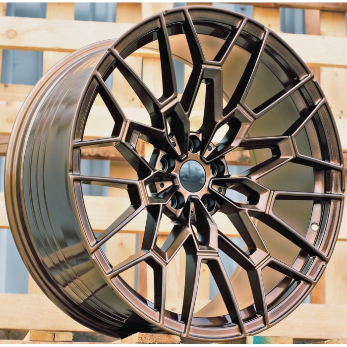 Джанта R21x10.5  5X112  ET  20  66.6  IN3652F  Gold Bronze (GY)  Fits for BMW  (S)  (HYBRID FORGED Front R20+Rear R21 (Fit for BMW M-Performance 827M (M3 G80/G81 LCI/M4 G82/G83 LCI))