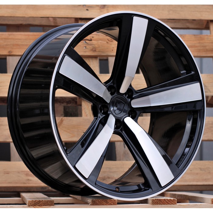 Джанта R21x10  5X112  ET  19  66.5  3S1239  Black Polished (MB)  Fits for PORCH  (K4)  (HYBRID FORGED (Rear+Front))