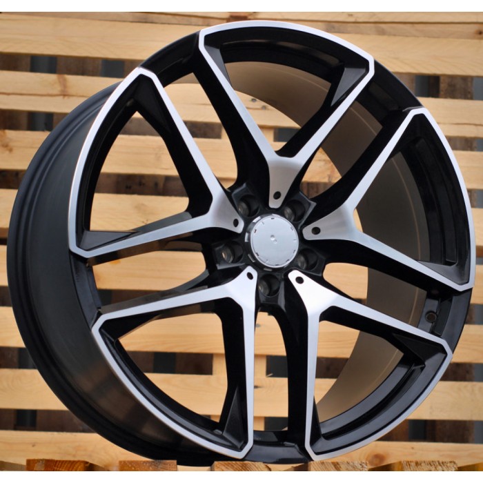 Джанта R21x10  5X112  ET  54  66.6  FE247  (IN5528)  Black Polished (MB)  Fits for MER  (K7+Z3)  (REAR+FRONT)