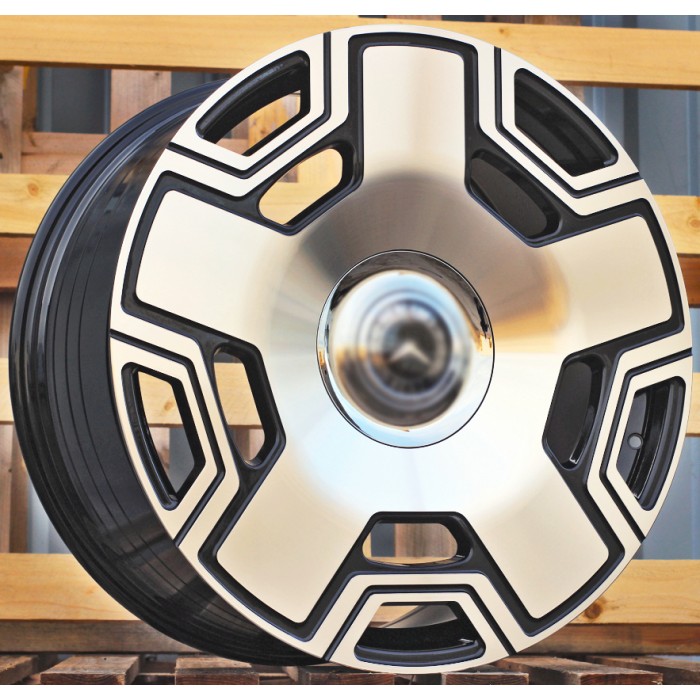 Джанта R21x10  5X130  ET  35  84.1  F3053  Black Polished (MB)  Fits for MER  (Z3)  (HYBRID FORGED Fit for Monoblo style)