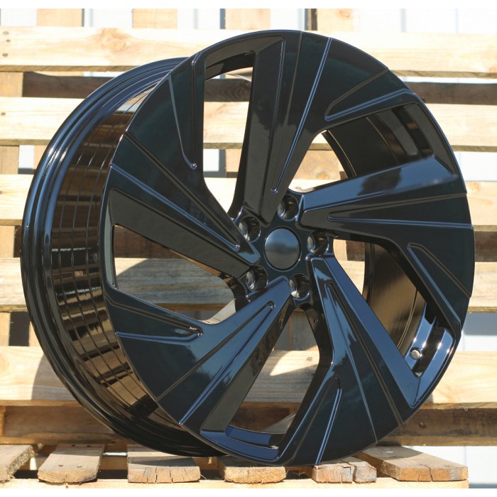 Джанта R21x8.5  5X112  ET  40  57.1  I5648  Black (BL)  Fits for VW  (Z5)  (Fit for ID.4/ID.5 (Front))