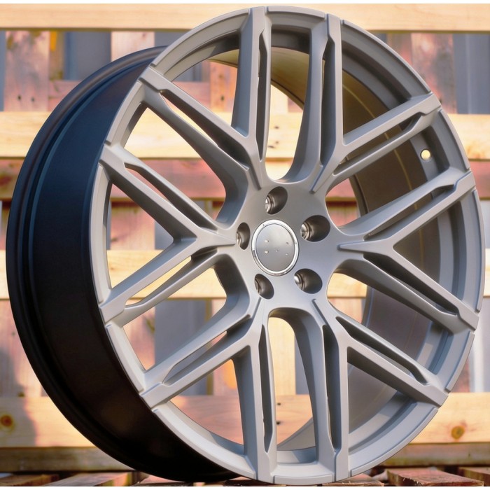 Джанта R21x9.5  5X112  ET  30  66.5  HF736  (FB734)  Grey Polished Matt (MGM)  For AUD  (K8+Z6)  (HYBRID FORGED)