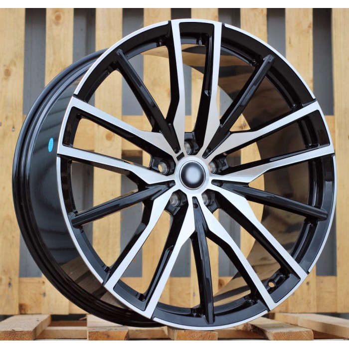 Джанта R21x9.5  5X112  ET  37  66.6  H0324  (BY1473)  Black Polished (MB)  Fits for BMW  (P+Z1)  (Rear+Front)
