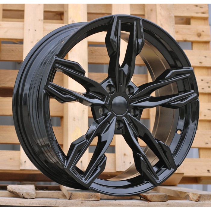 Джанта R21x9.5  5X112  ET  43  66.6  YF5718  Black (BL)  For BMW  (Z4)  ((X3) HYBRID FORGED Rear+Front)