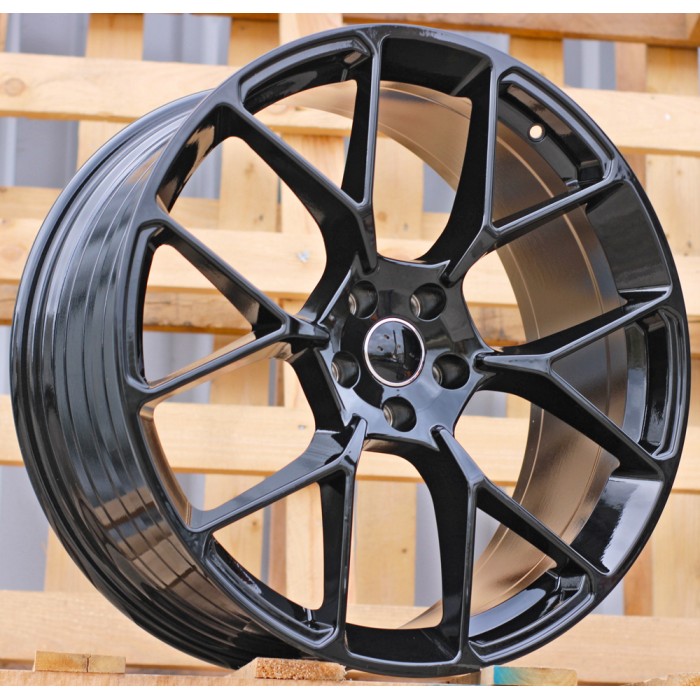 Джанта R21x9  5X112  ET  30  66.5  YF6161  Gloss Black (GB)  Fits for AUD  (K3)  (HYBRID FORGED)