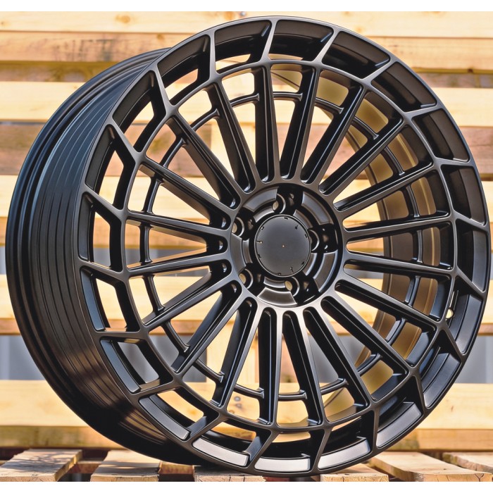 Джанта R22x9.5  5X112  ET  45  66.6  FBX162  Black Half Matt (BLHM)  Fits for MER  (Z3)  (HYBRID FORGED Rear+Front)
