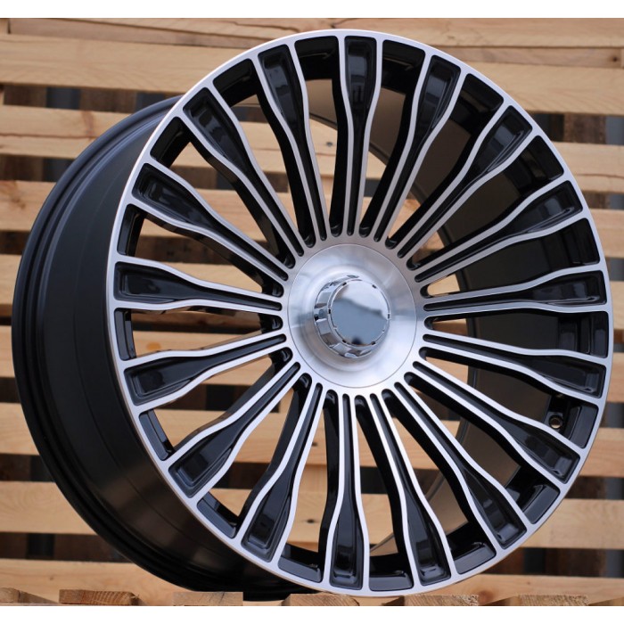 Джанта R22x9  5X112  ET  32  66.6  I0313  Black Polished (MB)  Fits for MER  (Z6+Z5)  (Front+Rear)