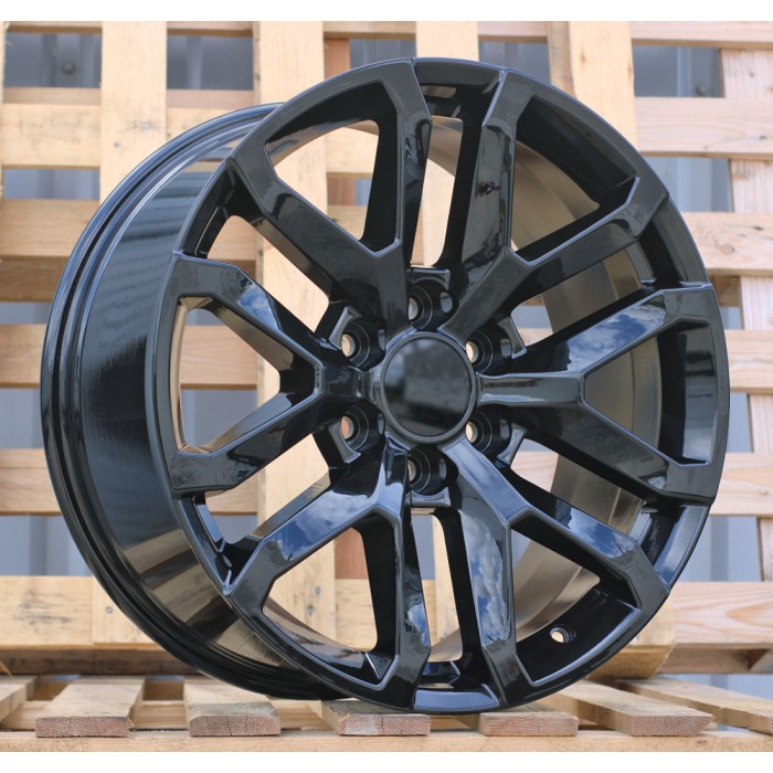 Джанта R22x9  6X139.7  ET  24  78.1  D1444  Satin Black (SB)  Fits for 4X4  (K3)
