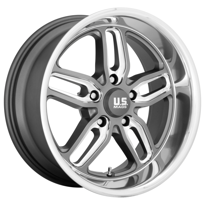 Джанта US Mag 1PC U129 CTEN 18X8 5x120.65 ET 1 72.56 MATTE GUNMETAL MILLED