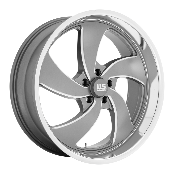 Джанта US Mag 1PC U133 DESPERADO 22X10.5 5x127 ET 1 78.10 ANTHRACITE MILLED W/ DIAMOND CUT LIP
